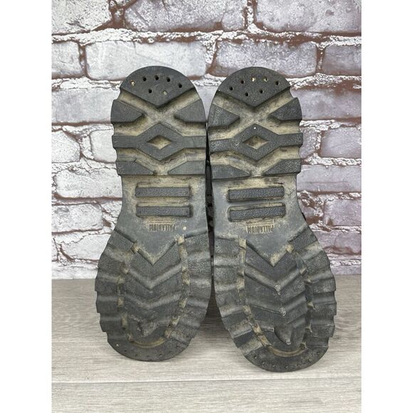 Palladium Black Canvas Fabric Turn Down Lace Up Combat Boots Men Sz 12M US/46EU main image 11